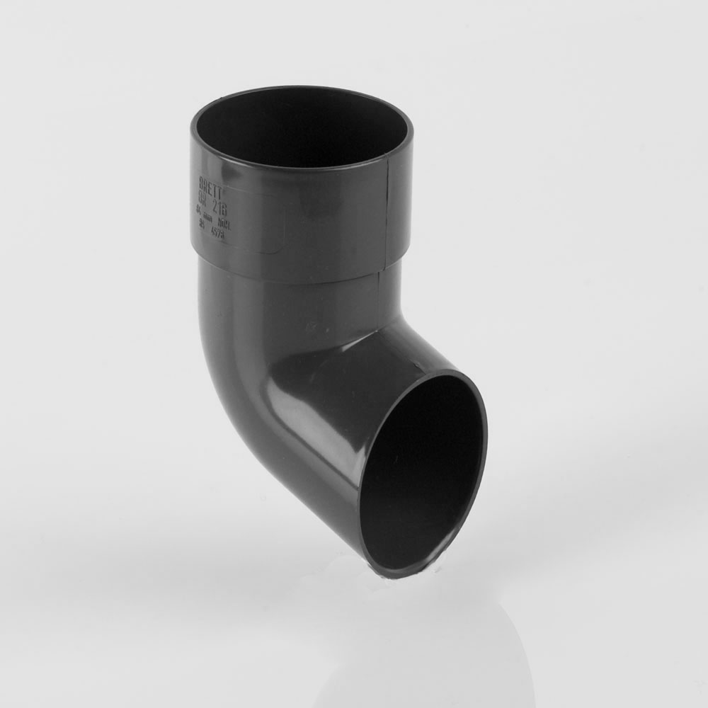 Downpipe Shoe 68mm Round Style